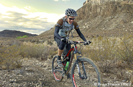 Big Bend biker